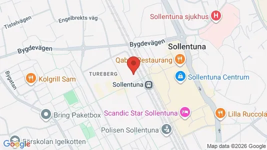 Kontorslokaler att hyra i Sollentuna - Bild från Google Street View