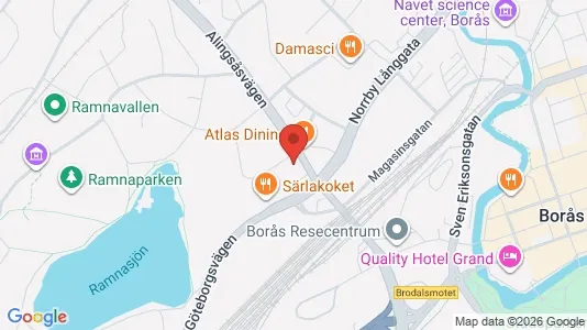 Kontorslokaler att hyra i Borås - Bild från Google Street View