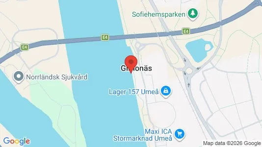 Kontorslokaler att hyra i Umeå - Bild från Google Street View