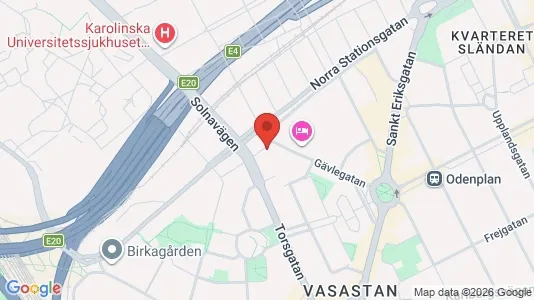 Kontorslokaler att hyra i Vasastan - Bild från Google Street View