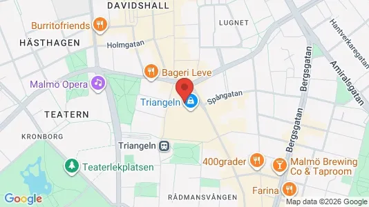 Kontorslokaler att hyra i Malmö Centrum - Bild från Google Street View