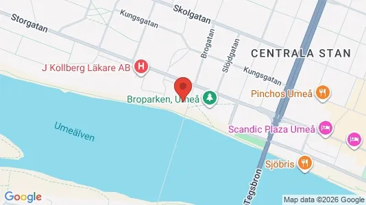 Kontorslokaler att hyra i Umeå - Bild från Google Street View
