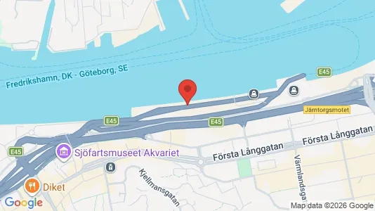 Kontorslokaler att hyra i Göteborg Centrum - kort over placeringen