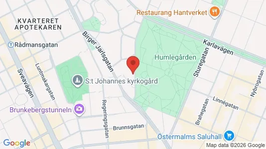 Kontorslokaler att hyra i Stockholm Innerstad - kort over placeringen