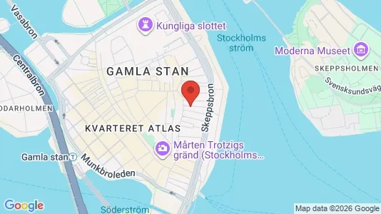 Kontorslokaler att hyra i Stockholm Innerstad - kort over placeringen