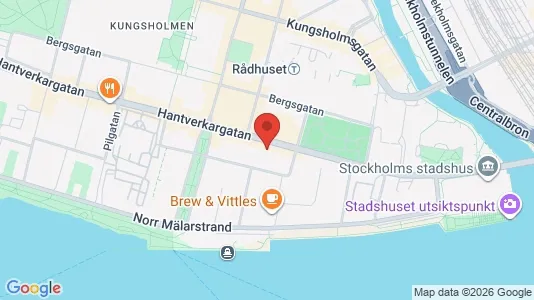 Kontorslokaler att hyra i Kungsholmen - kort over placeringen