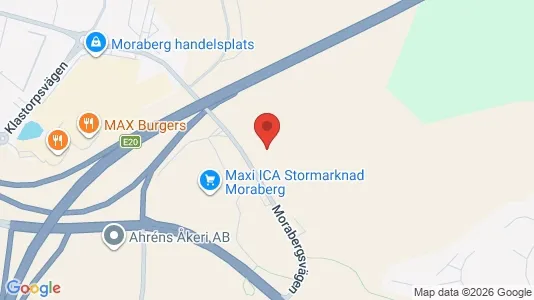 Kontorslokaler att hyra i Södertälje - kort over placeringen