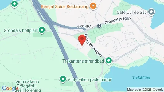 Kontorslokaler att hyra i Södermalm - kort over placeringen