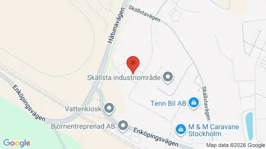 Kontorslokaler att hyra i Upplands-Bro - kort over placeringen