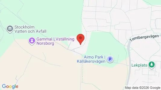Lagerlokaler att hyra i Botkyrka - kort over placeringen