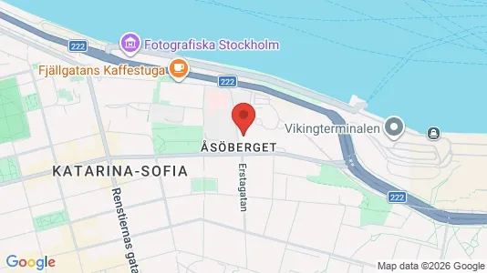 Kontorslokaler att hyra i Södermalm - kort over placeringen