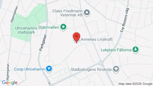 Kontorslokaler att hyra i Ulricehamn - kort over placeringen