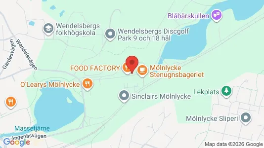 Kontorslokaler att hyra i Härryda - kort over placeringen